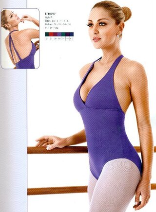 So Danca E-10797 Fashion letards with pattern on the back