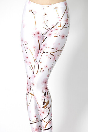 Adagio Leggings with almond blossom design