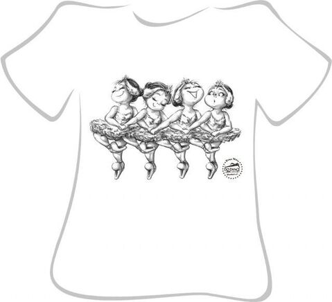 T-shirt Τhe Four Little Swans