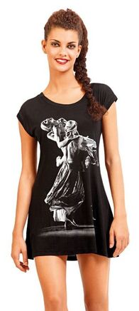So Danca T-shirt - Dress with dance print