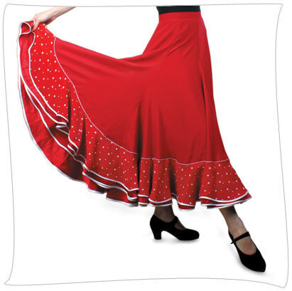 Esperanza Sansha Flamenco Skirt